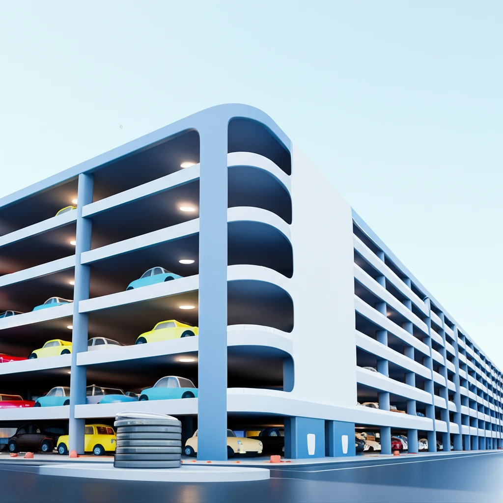 대림2동 공영주차장 전경