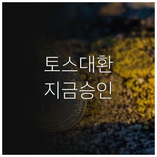 토스뱅크 마이너스통장 대환대출 실시간 조회와 승인 시간