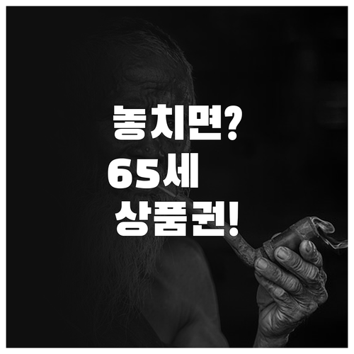 65세 이상이라면 누구나 | 2026년 어르신 스포츠 상품권 지원 내용