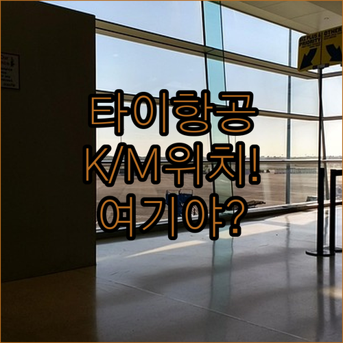 타이에어아시아엑스 인천 제1터미널 체크인 카운터 K M