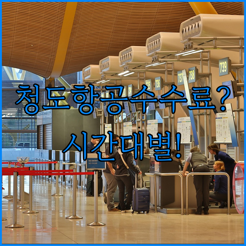 청도항공 취소 수수료 시간대별 정리 | 빠를수록 유리하다