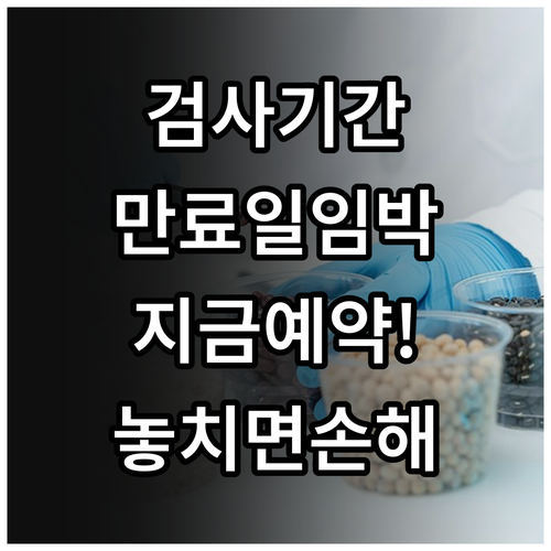 자동차검사 기간 조회와 만료일 전 예약 방법